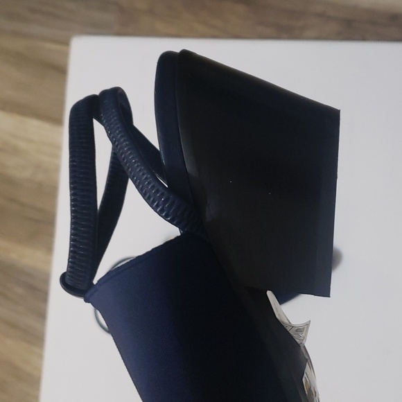 JEFFREY CAMPBELL ELASTO STRAPPY HEELED MULES SZ 8 - Picture 7 of 13